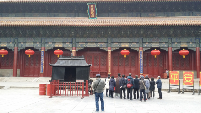 태산 인근에 있는 중국 삼대 궁전 ‘타이안대묘’.