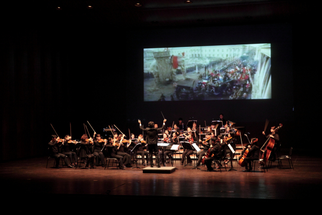 부산음악축제에 참가하는 정필하모니오케스트라의 공연 모습. 부산음악협회 제공