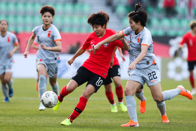 한국 중국 여자 축구