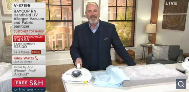레이캅 살균 침구청소기, 美 최대 홈쇼핑 QVC에서 '완판' 행진 - 뉴스 썸네일 이미지