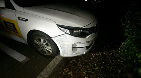 음주 사고 후 택시 버리고 도주하던 50대 경찰에 잡혀