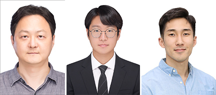 (왼쪽부터) 백세범 교수, 김진우 학사과정, 송민 박사과정. KAIST 제공