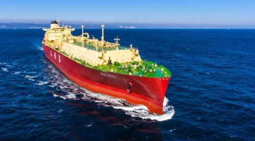 현대중공업이 건조한 LNG운반선 . 한국조선해양 제공