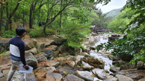 납 범벅 폐광 코앞에 ‘웰빙숲’… ‘개념 없는’ 사상구청
