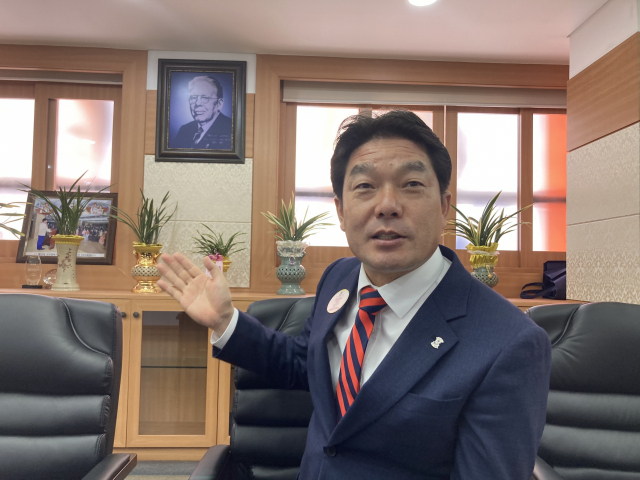 장준용 라이온스 부산지구 총재.