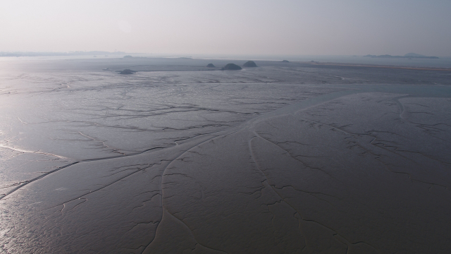 한국의 갯벌 전경. 해수부 제공