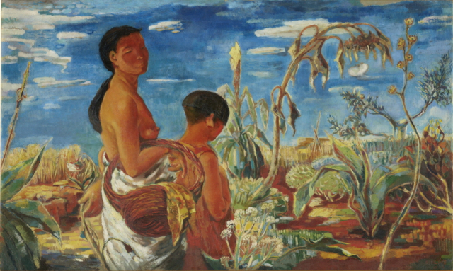 이인성 ‘가을 어느 날’(1934). 리움미술관 소장