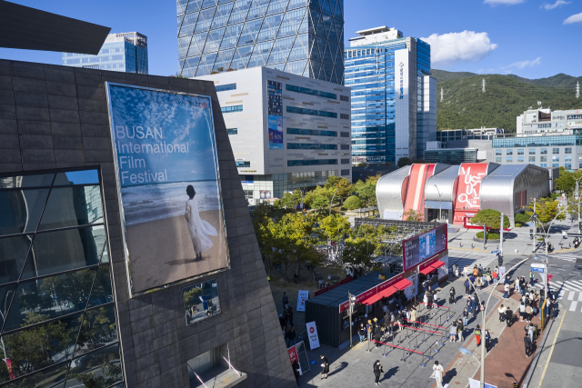 2022년 제27회 부산국제영화제(BIFF)가 열린 부산 해운대구 영화의전당 일대. BIFF 제공