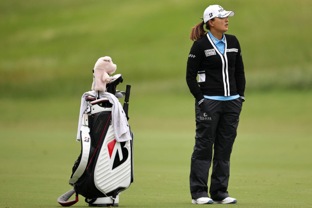 미국여자프로골프(LPGA) 투어에서 활약하는 한국 선수 중 유일하게 톱 10에 이름을 올리고 있는 고진영. 지난주 열렸던 셰브런 챔피언십 4라운드 당시 고진영의 모습. AFP연합뉴스
