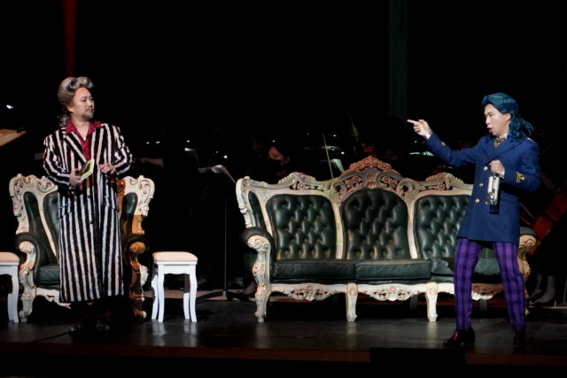 부산시립예술단이 오는 6~7일 부산문화회관 대극장에서 토크 오페라 ‘세비야의 이발사’를 공연한다. 사진은 지난해 공연 모습. 부산시립예술단 제공