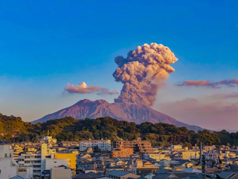 가고시마 앞바다엔 매일 활화산 연기가 솟아난다 [세상에이런여행] ⑫