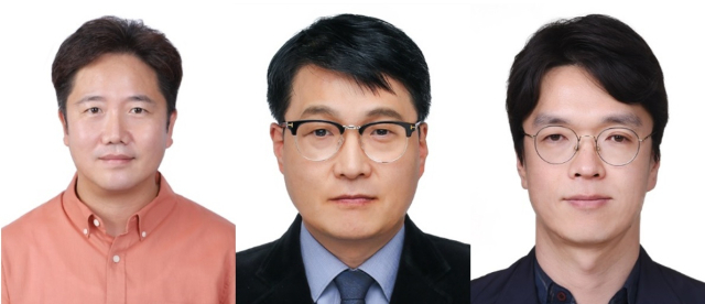 (왼쪽부터) 과학기술진흥유공자로 선정된 한국전기연구원(KERI) 하윤철·전연도·김대호 박사. KERI 제공