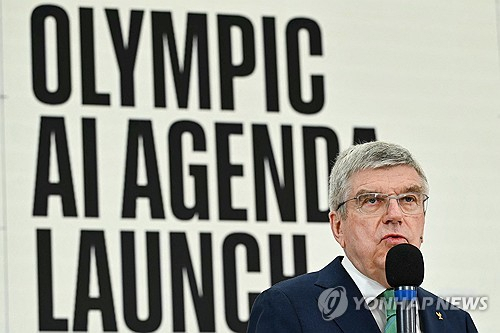 토마스 바흐 IOC 위원장. 연합뉴스