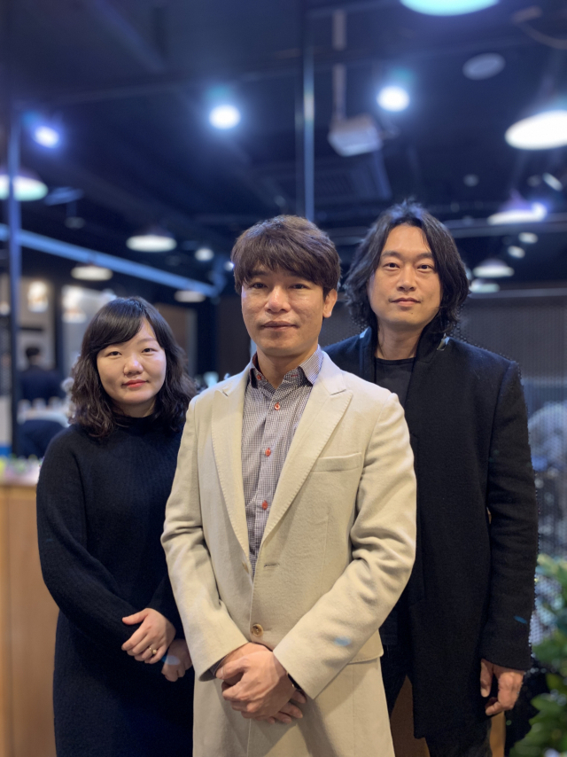 부산의 디자인 전문업체 ㈜픽스의 주요 임원들. 왼쪽부터 손정은 실장, 김대희 대표, 김성주 본부장. ㈜픽스 제공