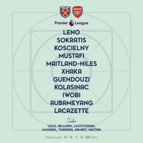 아스날 트위터 제공