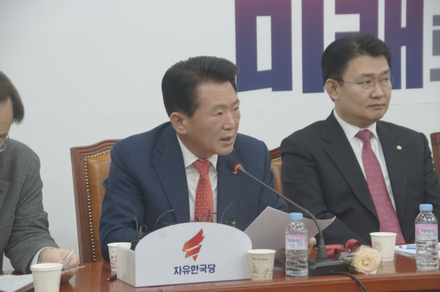 김한표(경남 거제, 자유한국당) 의원. 의원실 제공