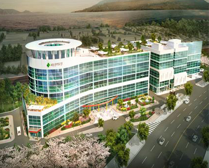 서부산의료원 개발 구상도. 부산시 제공