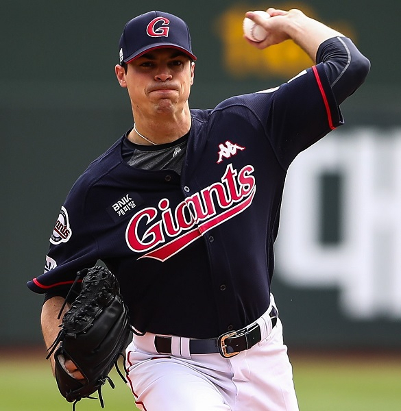 롯데 자이언츠 레일리. 부산일보DB