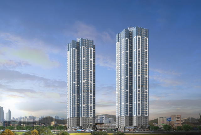 공유오피스로 일부가 쓰일 ‘해운대 비스타동원’조감도.