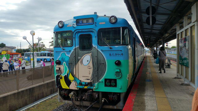 ‘요괴도시’로 유명한 일본 돗토리현의 사카이미나토.