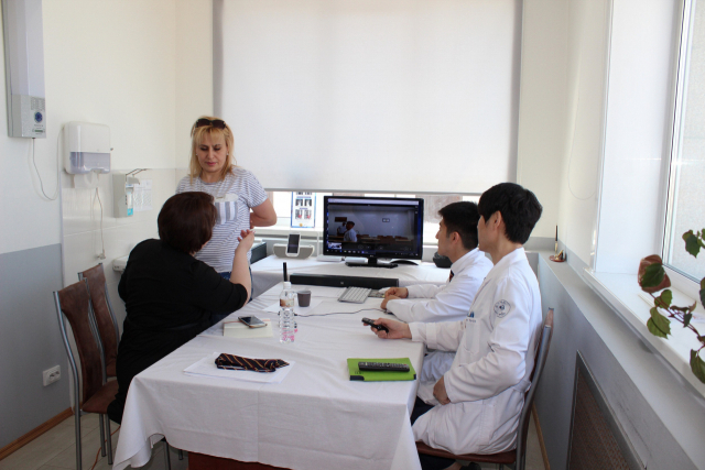 화상진료 장면.