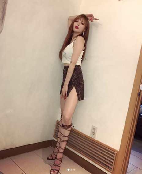 현아 인스타그램 캡처.
