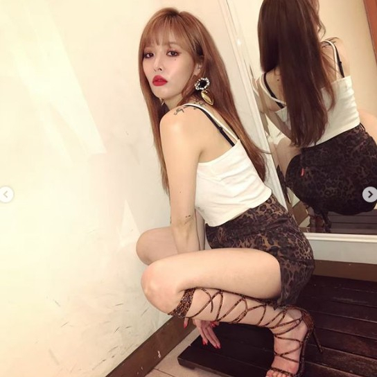 현아 인스타그램 캡처.