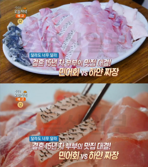 '생방송 오늘 저녁' 민어회‧민어탕, 인천 신포동 화선횟집…달라도 너무달라(오늘방송맛집)