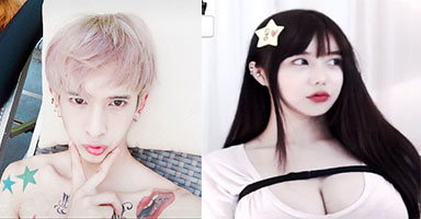 사진-우창범 인스타그램, BJ열매 아프리카TV 방송화면