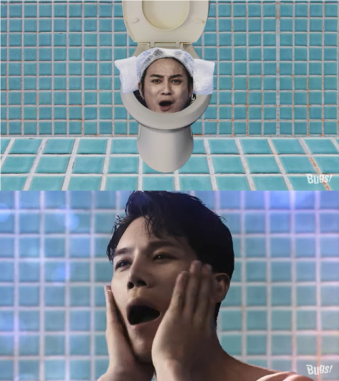 노라조 '샤워' 뮤직비디오 캡처