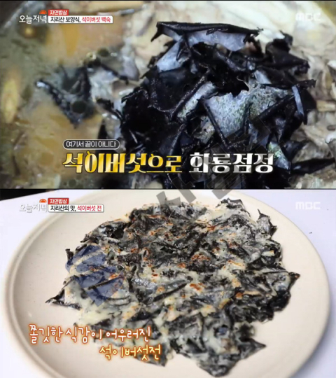 '생방송 오늘 저녁' 지리산 석이버섯 백숙＆전, 남원 산내면 산에서놀자…요아킴 자연밥상(오늘방송맛집)