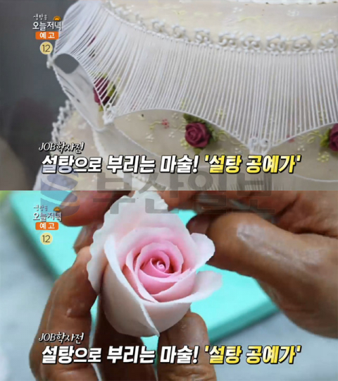 '생방송 오늘 저녁' 설탕 공예가, 양평 양서면 최두리 슈가아트…설탕으로부리는마술(JOB학사전)