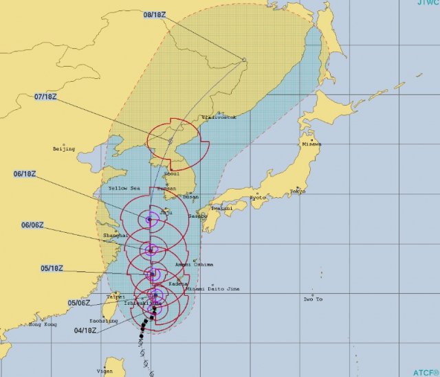 미국 태풍합동경보센터(JTWC)