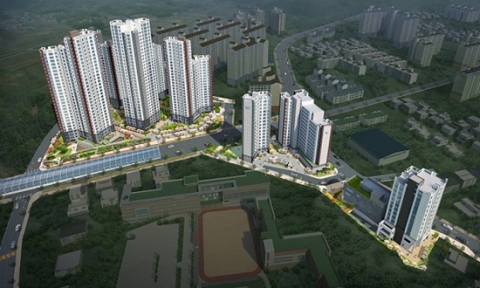 대곡역 두산위브 조감도. 사진=두산건설 제공