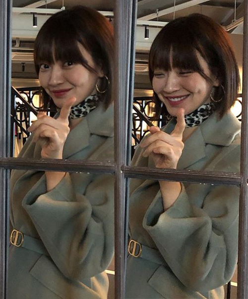 신민안 인스타그램 캡처.