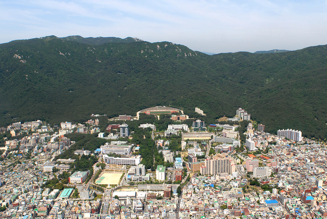 부산대학교 장전동 캠퍼스 전경.부산일보DB