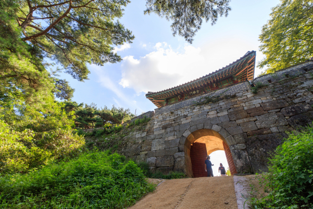 병자호란의 치욕이 서린 남한산성의 남문인 전승문(全勝門). 와이즈맵 제공