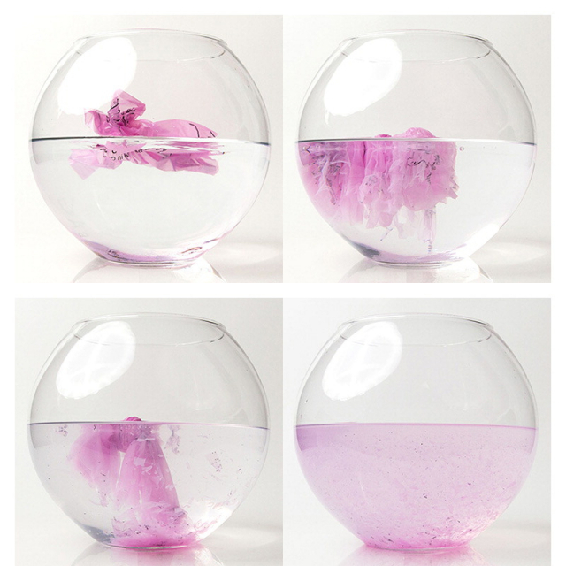 물에 녹는 배변봉투 ‘푸푸백’