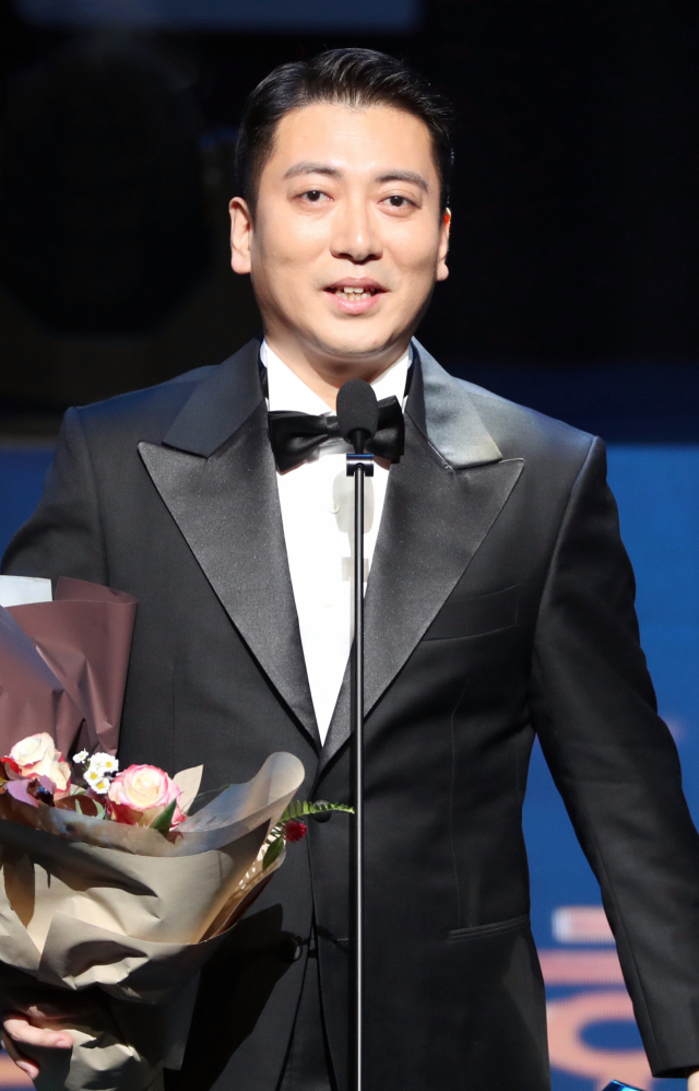 2019 부일영화상 남우조연상(기생충) 박명훈. 강원태 기자 wkang@