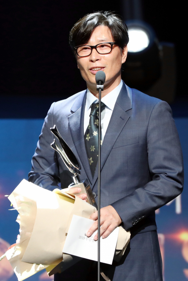 2019 부일영화상 최우수감독상(암수살인) 김태균. 강원태 기자 wkang@