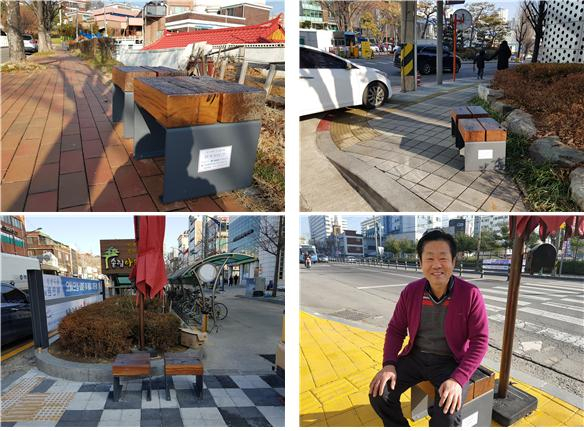 인천 동구에 설치된 ‘한 평 쉼터’. 인천항만공사 제공