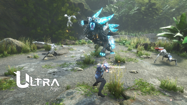 울트라 에이지의 게임 화면.