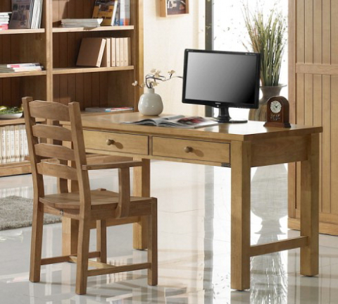 인아트의 앤디책상과 암체어. 인아트 제공