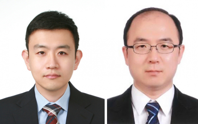 경남과기대 에너지공학과 안건형 교수(사진 왼쪽)와 성균관대학교 물리학과 차승남 교수