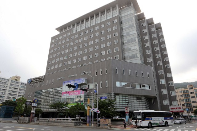 부산 좋은강안병원 전경.부산일보DB