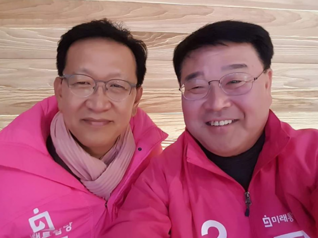 석동현, 조전혁 미래통합당 부산 해운대갑 예비후보가 지난달 말 지역 현역 국회의원이자 당내 경쟁자인 하태경 의원을 겨냥해 단일대오를 형성한다고 밝혔다. 조전혁 예비후보 페이스북 캡처