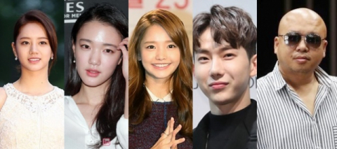 다수의 연예인들이 'n번방 사건' 관계자들의 강력 처벌을 요구하고 나섰다. (왼쪽부터) 혜리·손수현·하연수·조권·돈스파이크. 연합뉴스