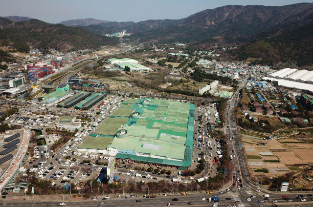 26일 중앙도시계획심의위원회가 센텀2지구 사업지 내 그린벨트 162만㎡(49만 평)를 해제하기로 결정했다. 부산시가 2017년 9월부터 5번째 도전 끝에 이룬 것이다. 전체 사업지의 84%가 그린벨트다. 센텀2지구가 들어설 해운대구 반여·반송·석대동 일대. 김경현 기자 view@