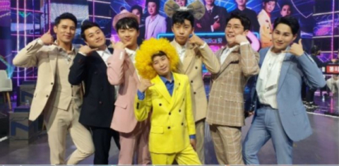 미스터트롯 최종 결승 진출자 7명이 나서는 '사랑의 콜센터'. TV조선 제공