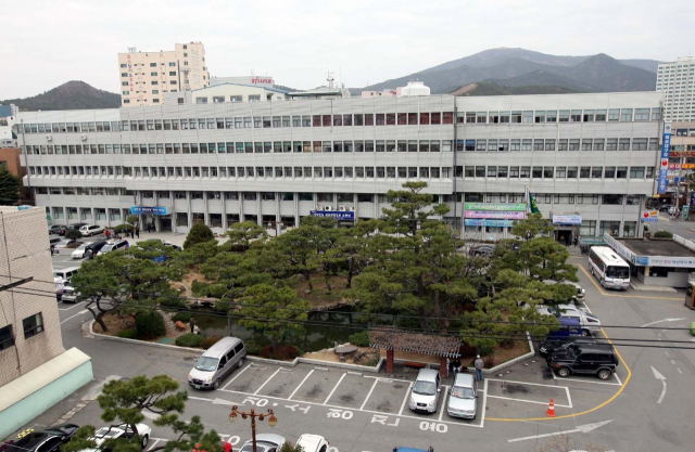 부산 해운대구청과 해운대구의회 건물 전경. 부산일보DB